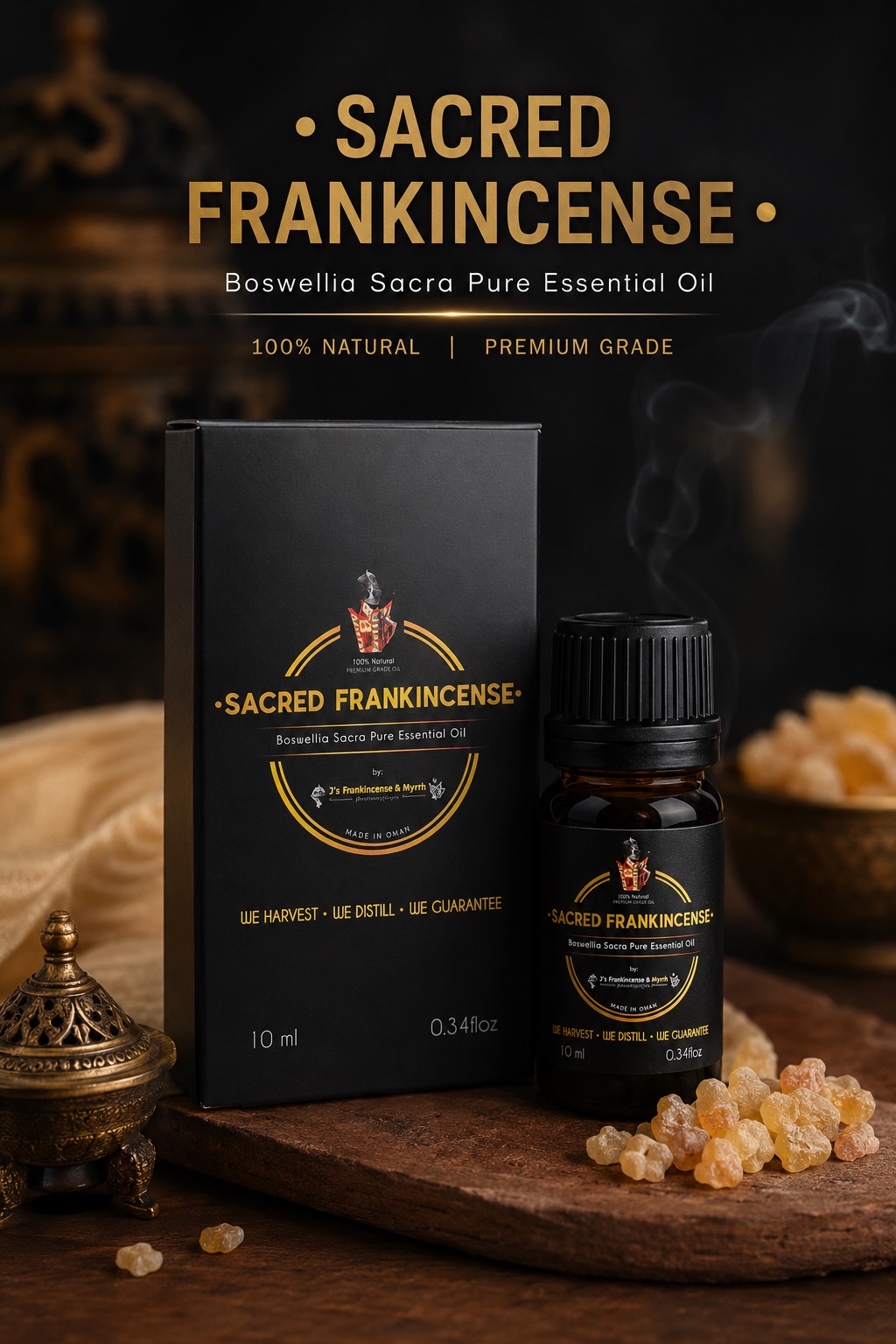 Sacred Frankincense 10ml Essential Oil HD